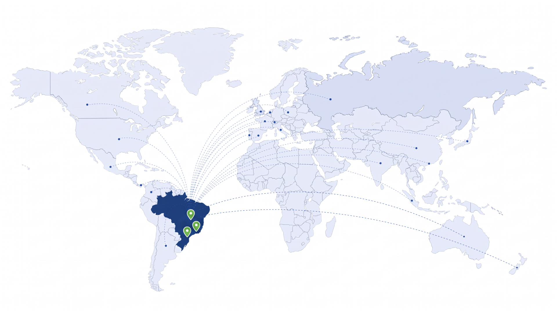 Mapa de Escritórios Europartner